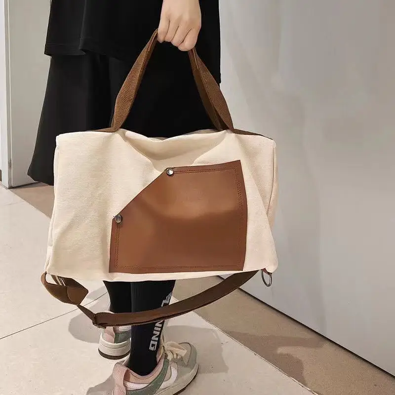 versatile multipurpose travelling bag backpack unisex canvas travel duffel bag Multifunctional bag fashion gym bag