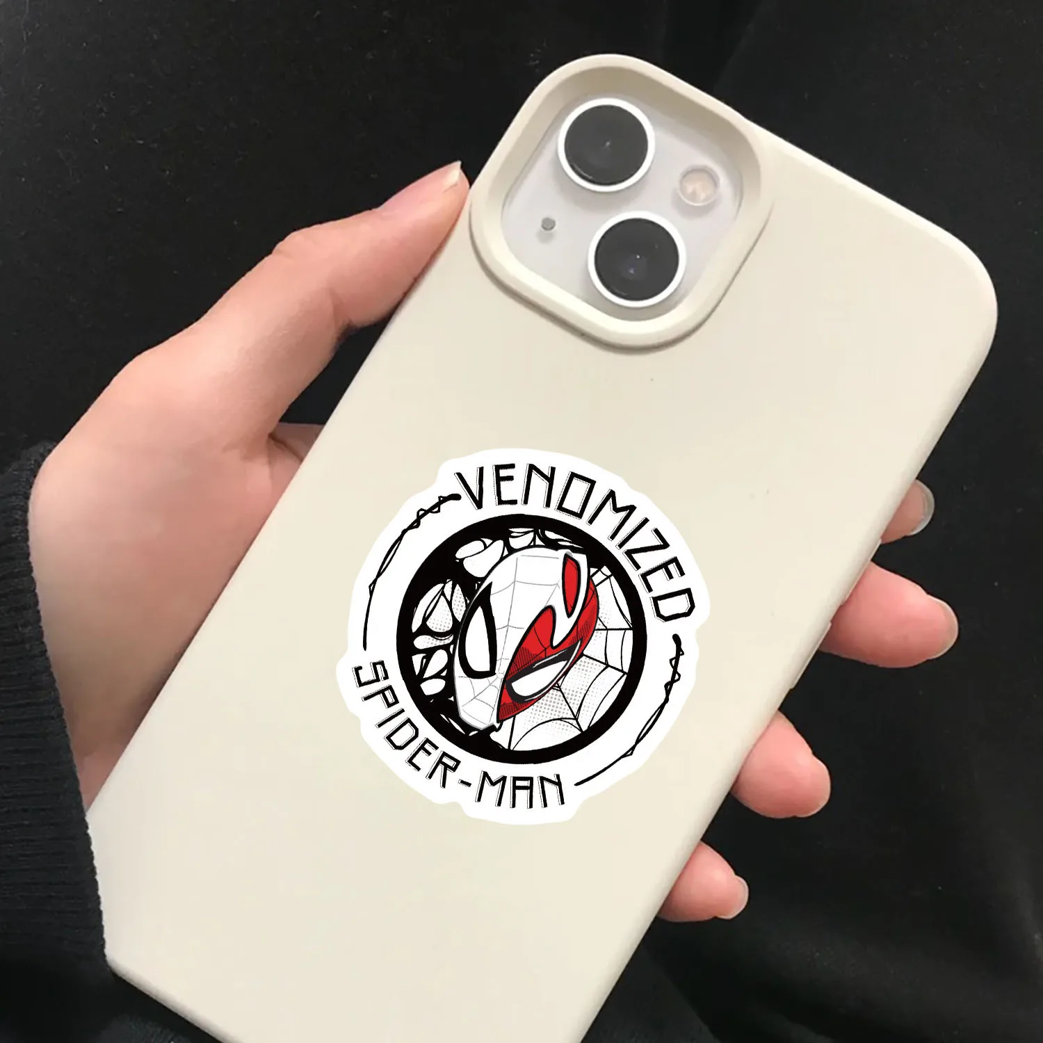 50 Spider-Man Venom Stickers Marvel Superhero Stickers DIY Skateboard Guitar Waterproof Stickers Kids Toys and Gifts