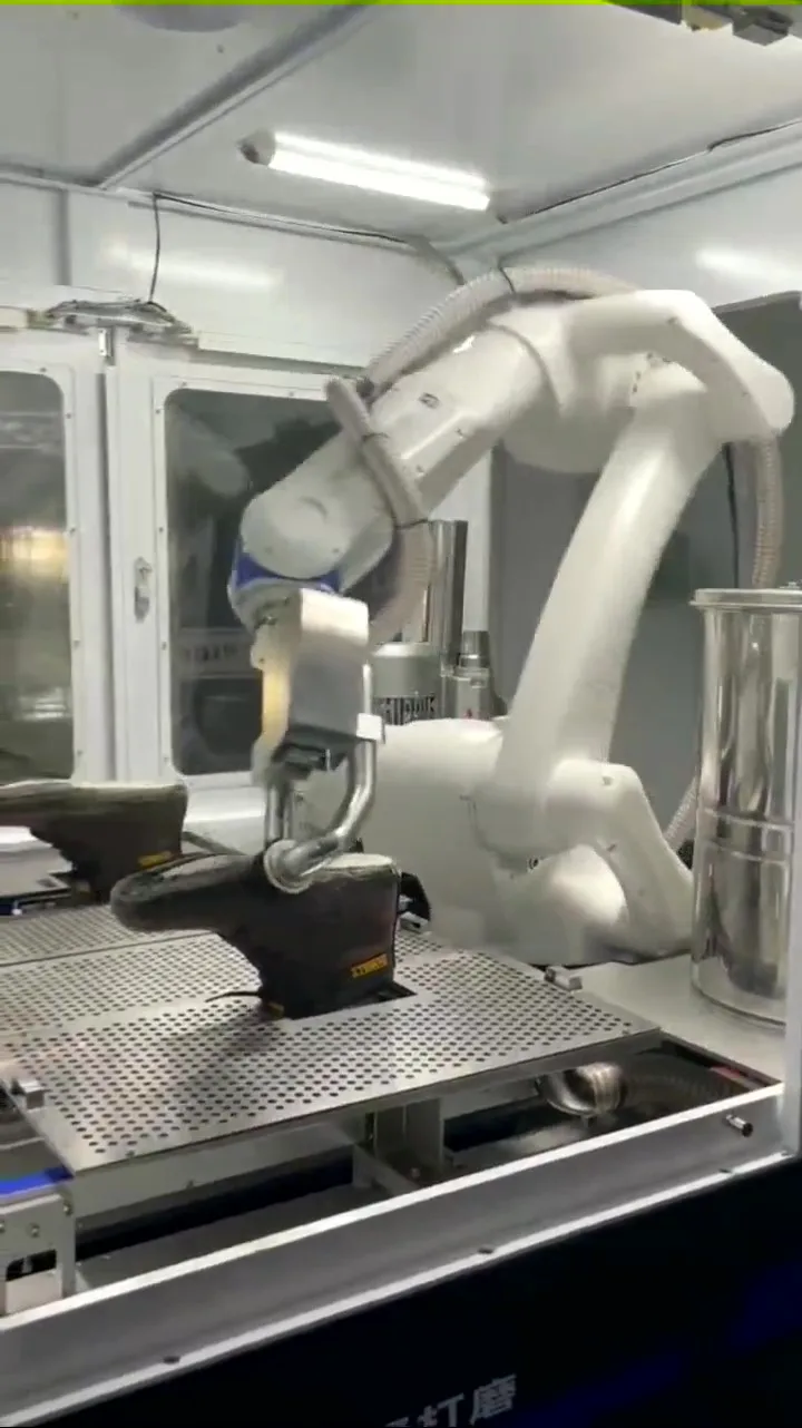 High-Speed Industrial 4-6 Axis Robot Arm with Motor-Cored PLC for Pick Place Xis Robot Arm Loading/Unloading Palletizing