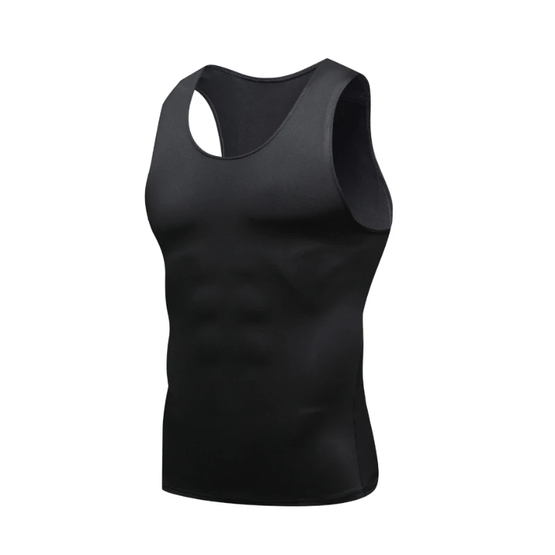 Herren Laufwesten Ärmellos Fitness Eng Anliegend Schnelltrocknend Trainings-Tanktops Atmungsaktiv Feuchtigkeitsableitend Basketball Gym Shirt Kurzarm
