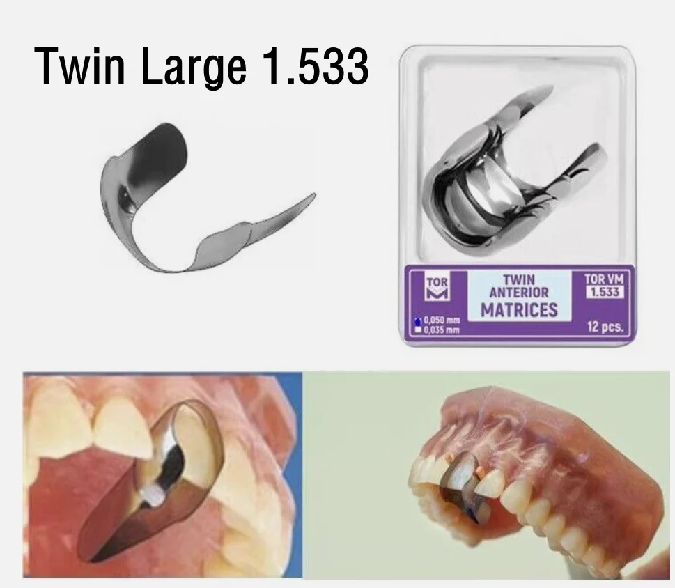 NIGF Tandheelkundige Matrixbanden Grote Kleine Twin Proximale Anterieure Strip Sectionele Voorgevormde Matrices Systemen Tandheelkunde Materialen