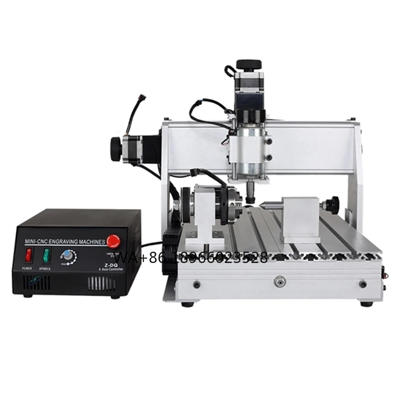 

CNC 3040 800W 4Axis Router Mach3 DIY Cutting Threads Screw Mini wood Engraving machine