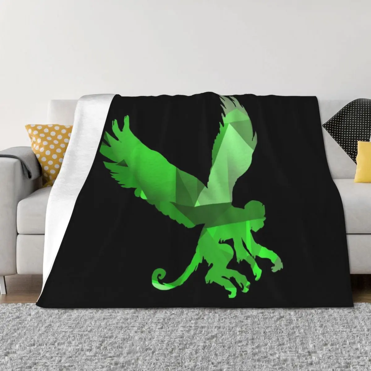 

Wicked Witch's Emerald Flying Monkeys Throw Blanket valentine gift ideas Hair Sofa Quilt Beach Blankets