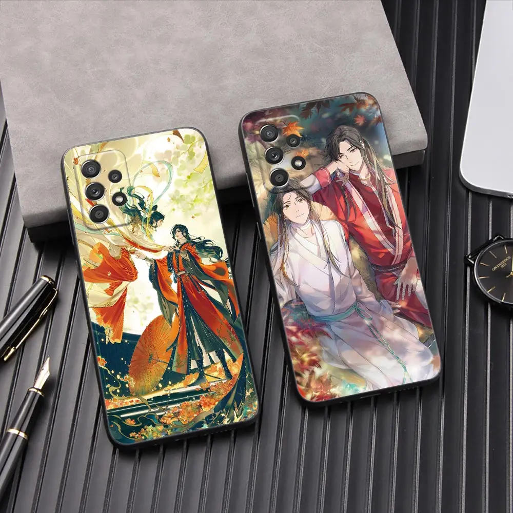 Heaven Official's Blessing Anime Cover Galaxy A53 5G Case For Samsung A54 A52 A52S A51 A71 A73 A72 A41 A42 A91 A32 A33 Back Case