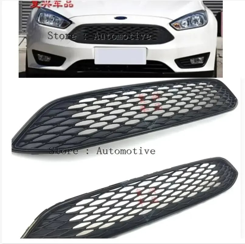 

styling ABS chrome front rear fog lamps cover trim For Ford Focus 2015 2016 20172018 Grille Around Trim Racing Grills