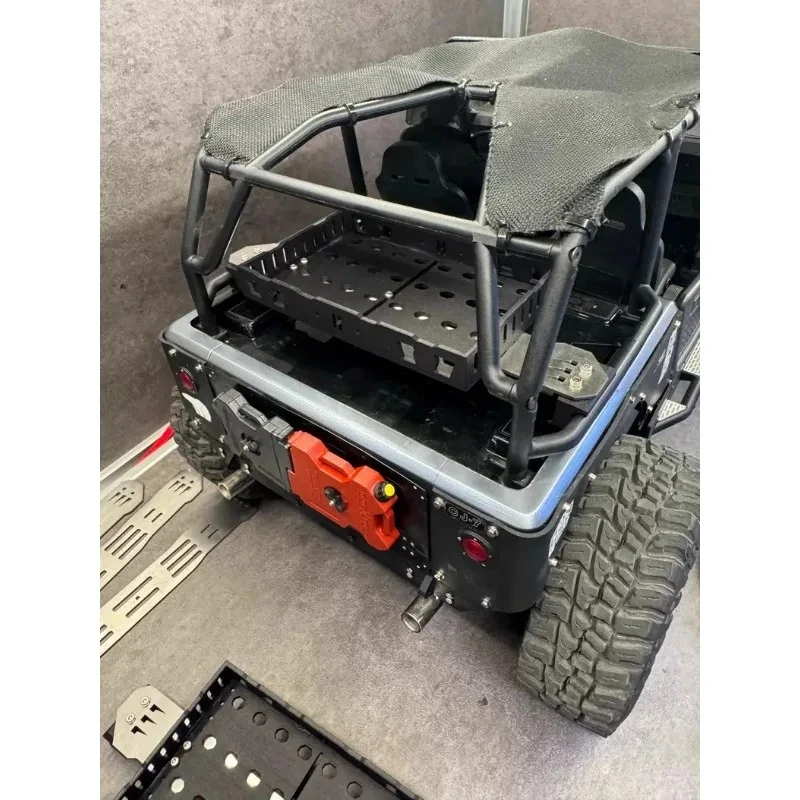 

Rear Bed Luggage Rack for Axial SCX10 III 1/10 RC Crawler CJ-7 , Metal Stainless Steel & Nylon PA12 Construction Upgrade Parts