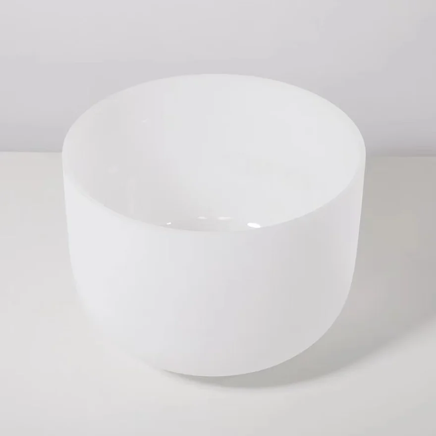 

440 Гц 8 дюймов B Корона Чакра Матовый Кварц Кристалл Поющая Чаша Исцеление