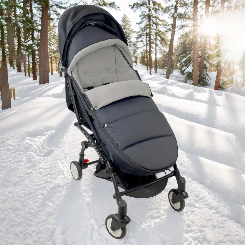 كراسي دفع عالمية 6-36 متر متوافقة مع Babyzen YOYO، YOYO2 جورب دافئ مقاوم للماء ملحقات عربة الأطفال