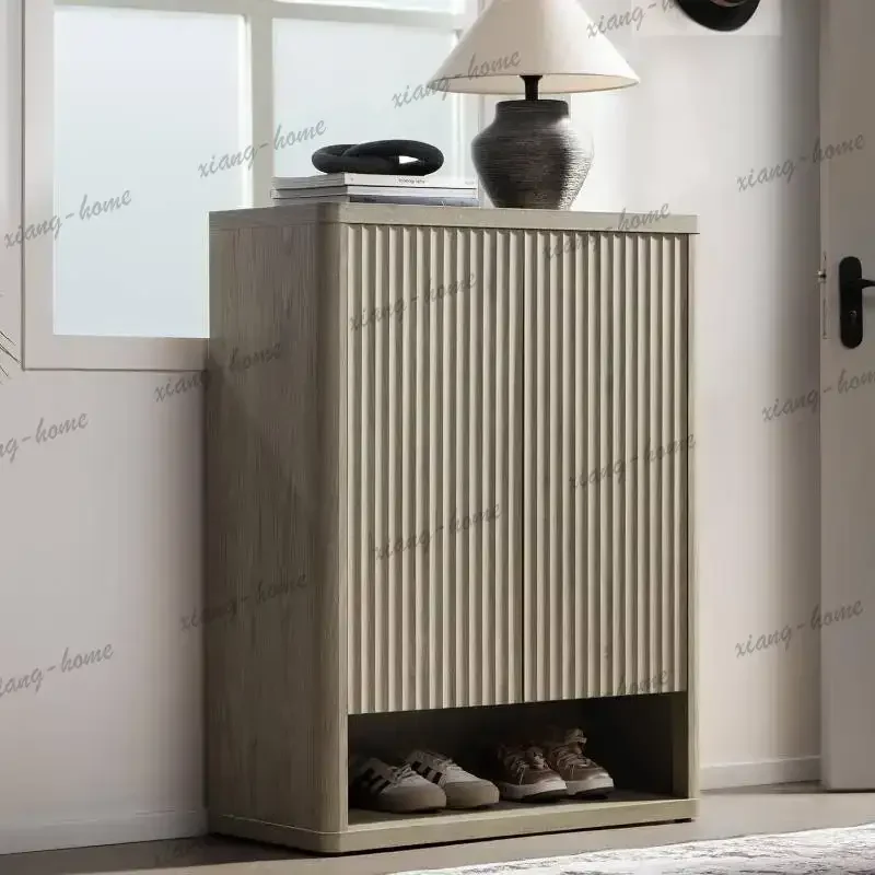 ld Dustproof Asian Style Shoe Cabinet Nordic Wood Space Saving Shoe Cabinet Corridor Corner Luxury Schuhschrank Furniture