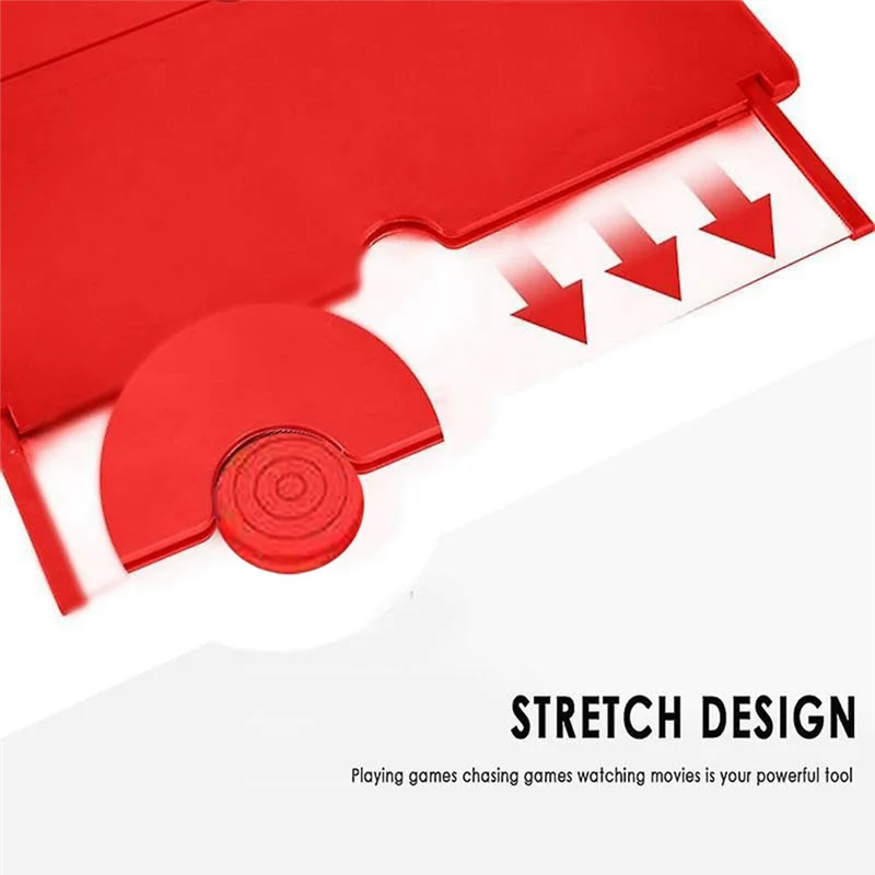 10 インチ 3D スクリーンアンプ、旅行用ポータブル目の保護 HD ビデオスタンドブラケット