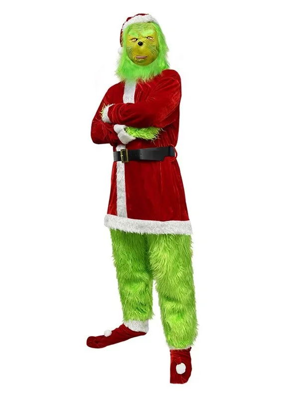 2025 Cisas Cosplay Costume een inch Costume Par Performance Clothes S Claus Costume Polyester Fiber Ladies' Tra...