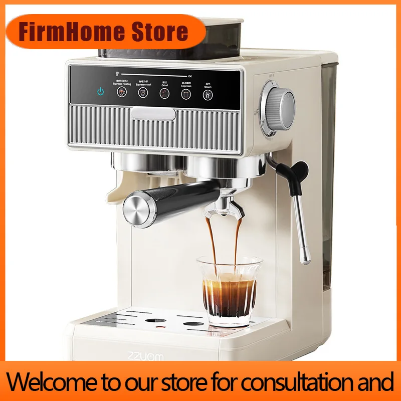 FirmHome StoreEspresso Coffee Machine With Grinding Function Home Use Coffee Maker Full Automatic