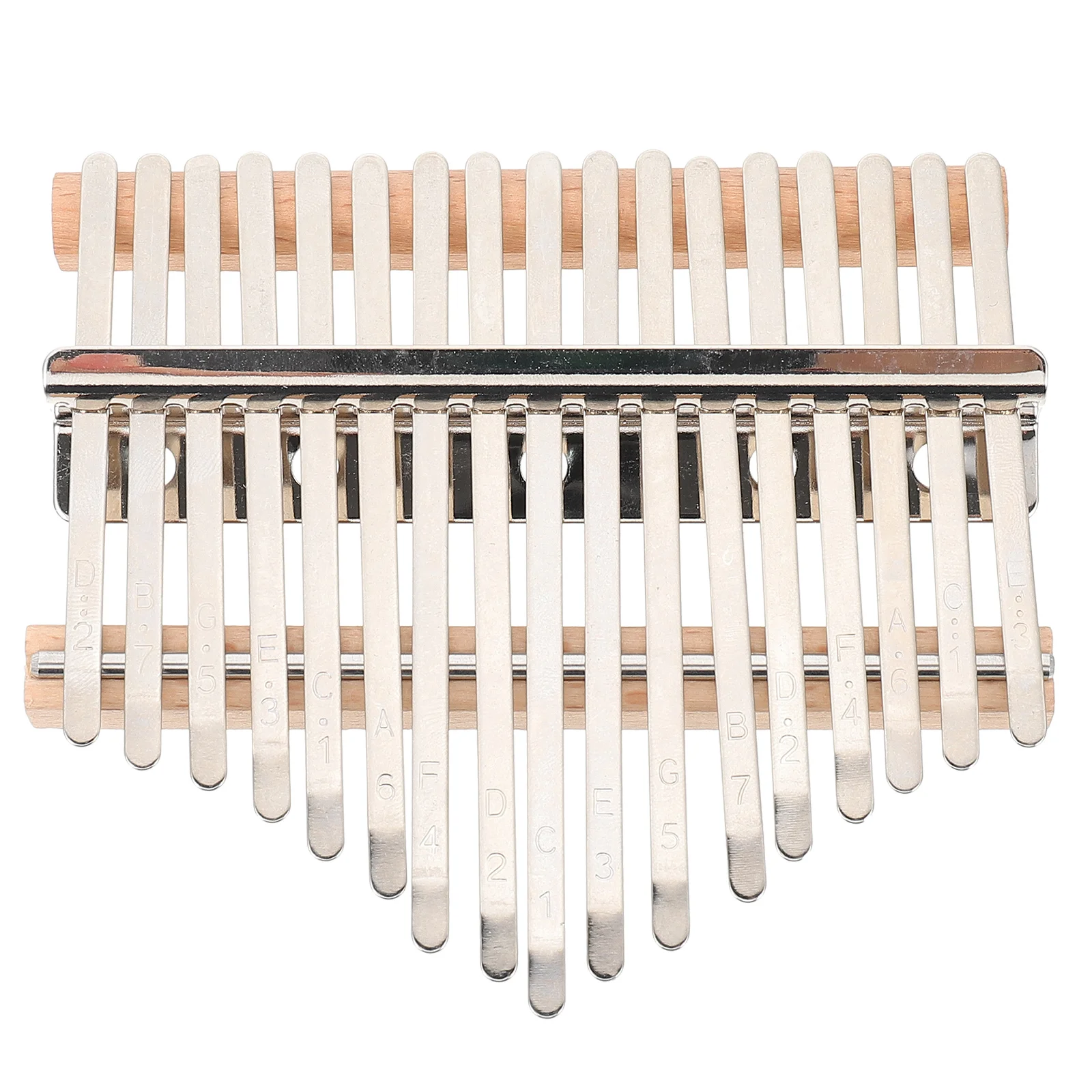 

17 tone Thumb Piano Accessories Kit Crafting Supplies DIY Kalimba Wood Handmade Musical Instrument Replacement Parts Long