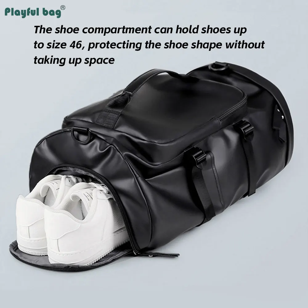 AVA309 Bolsa deportiva ligera con compartimento seco y húmedo - imagen 2