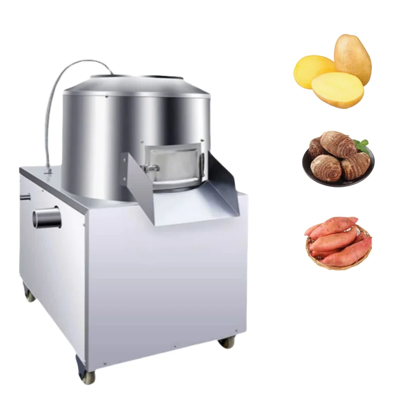 Wholesale price Potato chip making machine, potato washing and dicing machine, automatic vegetable washing machine, industrial p