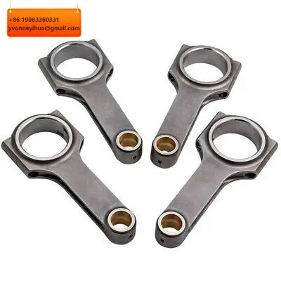 

Шатуны MaXpeedingrods, 4 шт., кованые, H-образные, для Honda Civic CRX D16 D16A D16Y7 D16Y8 D16Z6 ZC, 137 мм