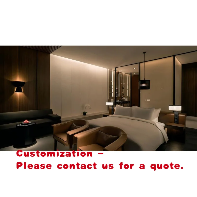 custom.Luxury 5 Hotel Furniture Custom Lobby and Guest Room Set Portable and Lightweight Bedroom Furniture Package