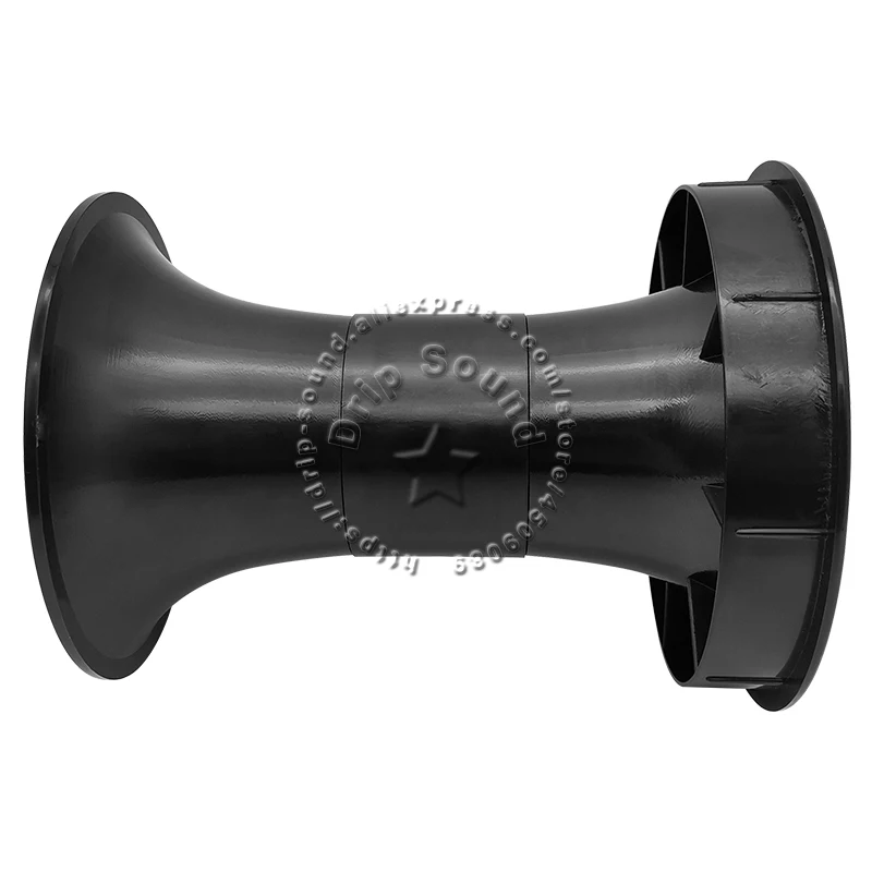 1pcs Speaker Port Tube Bass Subwoofer Stereo Audio Reflex Tube Loudspeaker Vent 118x155mm