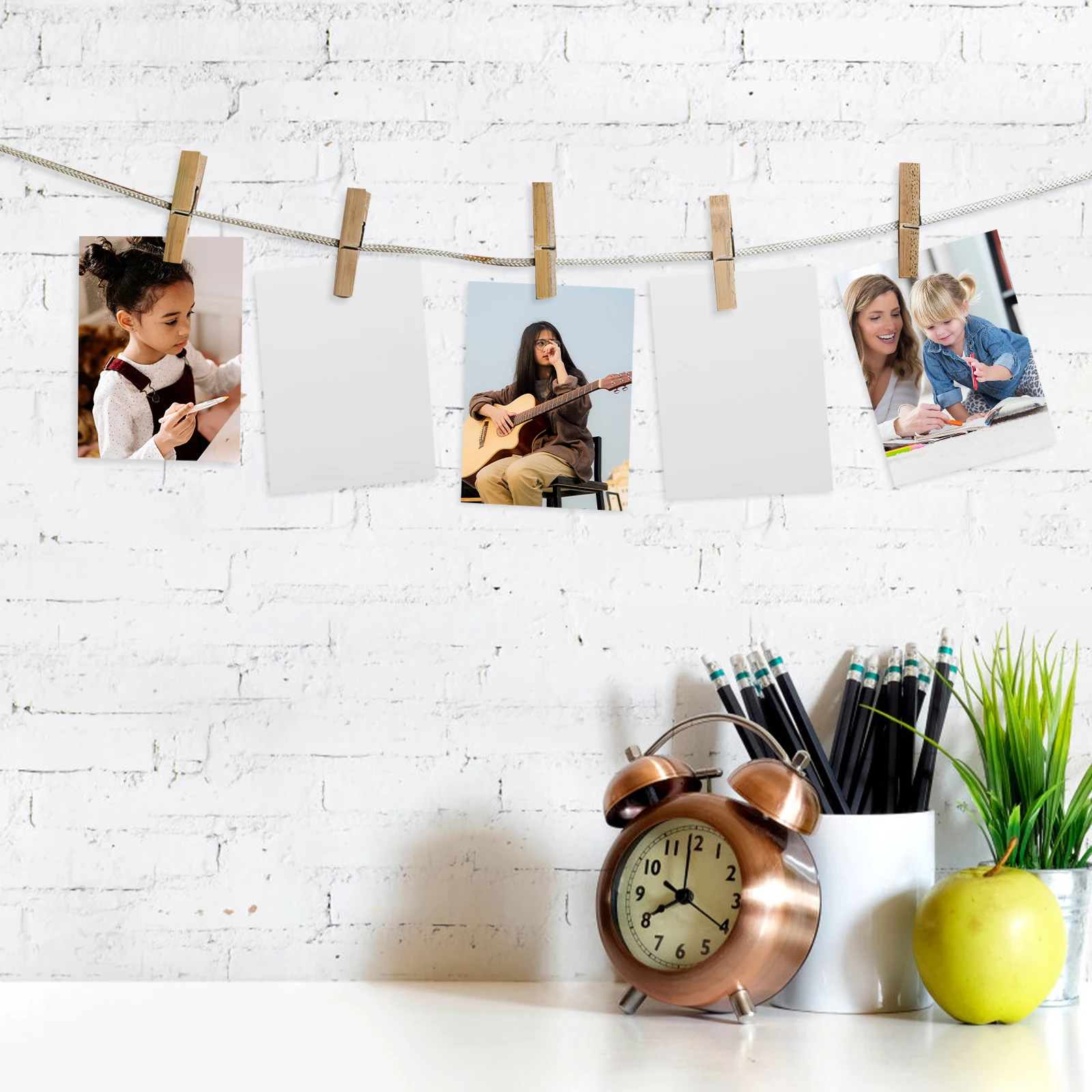 

6 Pcs Aluminum Photo Frames 15x20cm Sublimation Metal Blanks for Wall Decor Craft Sublimation Metal Blanks Supplies
