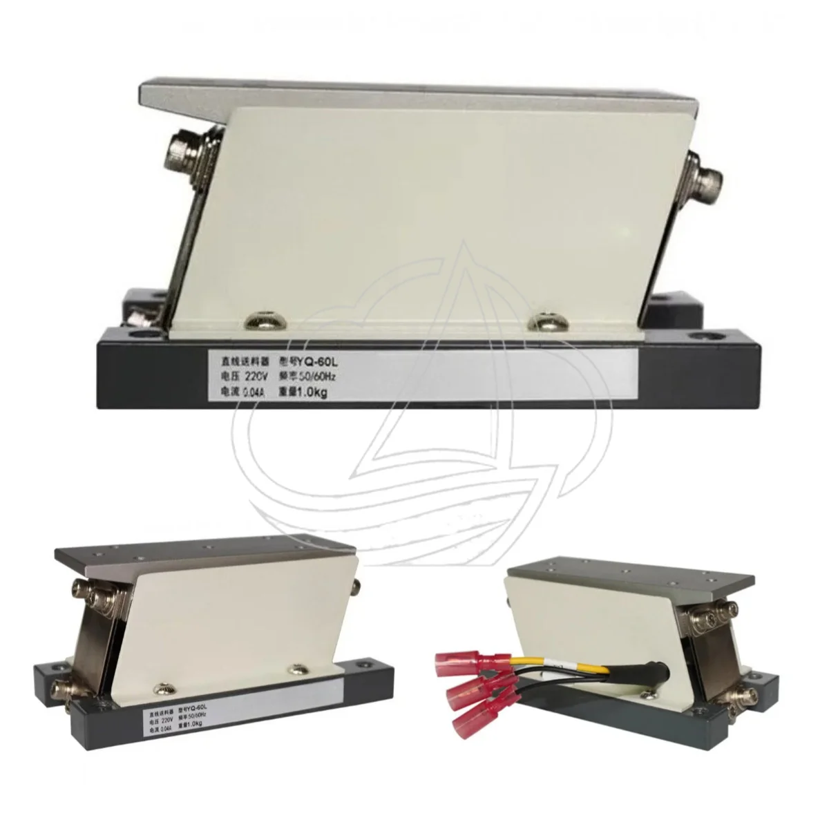 Flat Linear Vibratory Conveyor Feeder, Electromagnetic Driven Straight Feeding Machine for Automated Production Line Sorting