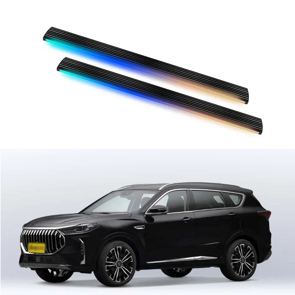 

Five Wire Motor Automotive External Accessories Electric Pedals with Vehicle logo for Chery Jetour Aluminum Alloy Panel 1 Set