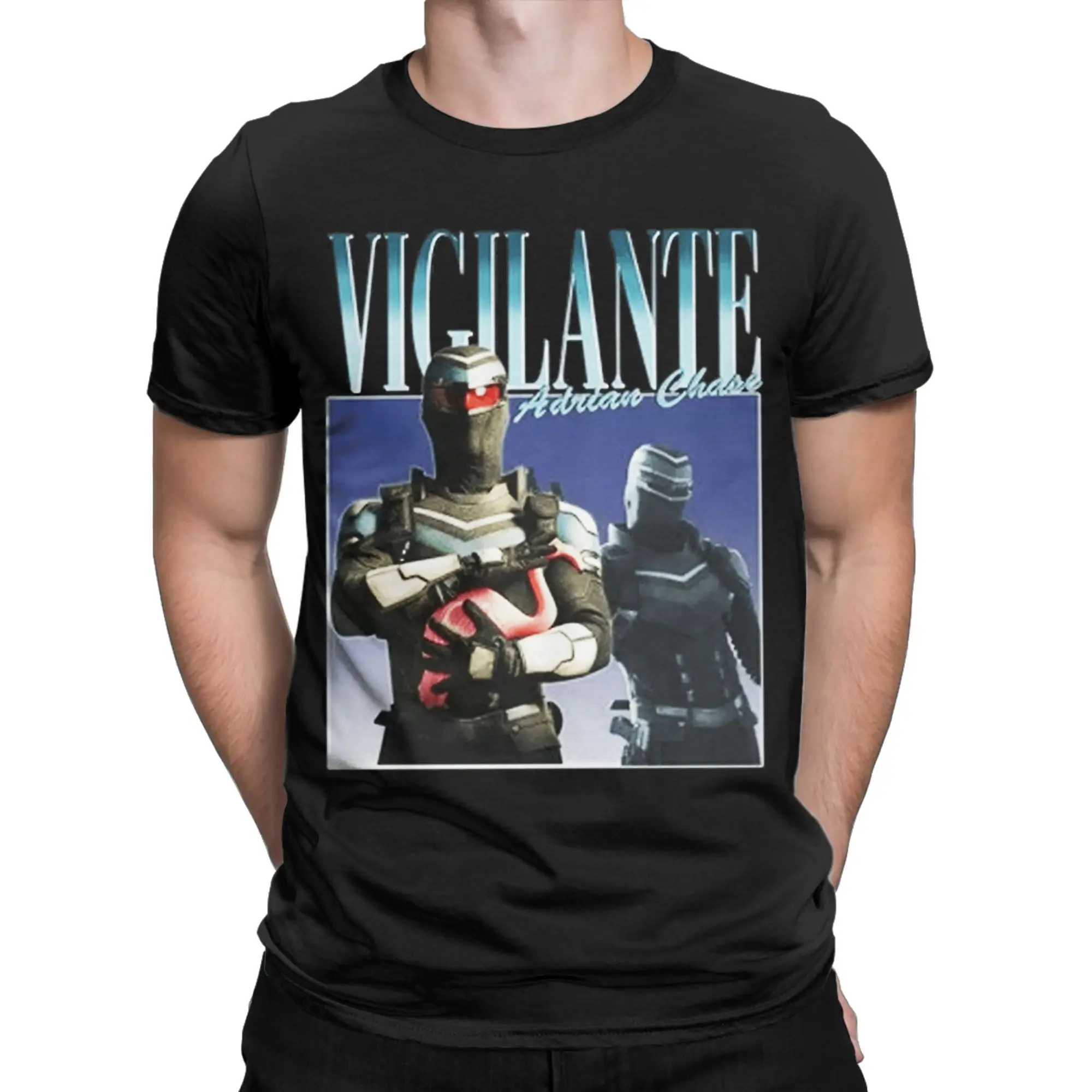 تيشيرتات Vigilante Peacemaker يقتبس للرجال والنساء ملابس قطنية 100% كاجوال بياقة دائرية وأكمام قصيرة #2