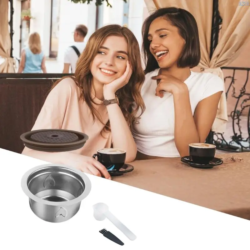 A2UE 304 Acessório cápsulas café aço inoxidável