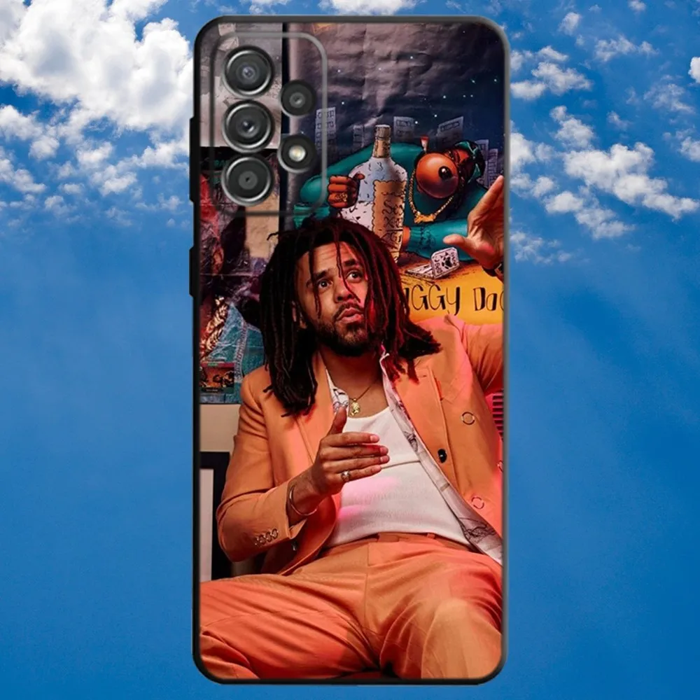 Rapper J C-Cole Phone Case For Samsung S21,S22 Ultra,S20,S30 plus,S22 plus,S23,S30 ultra 5G Soft Black Cover