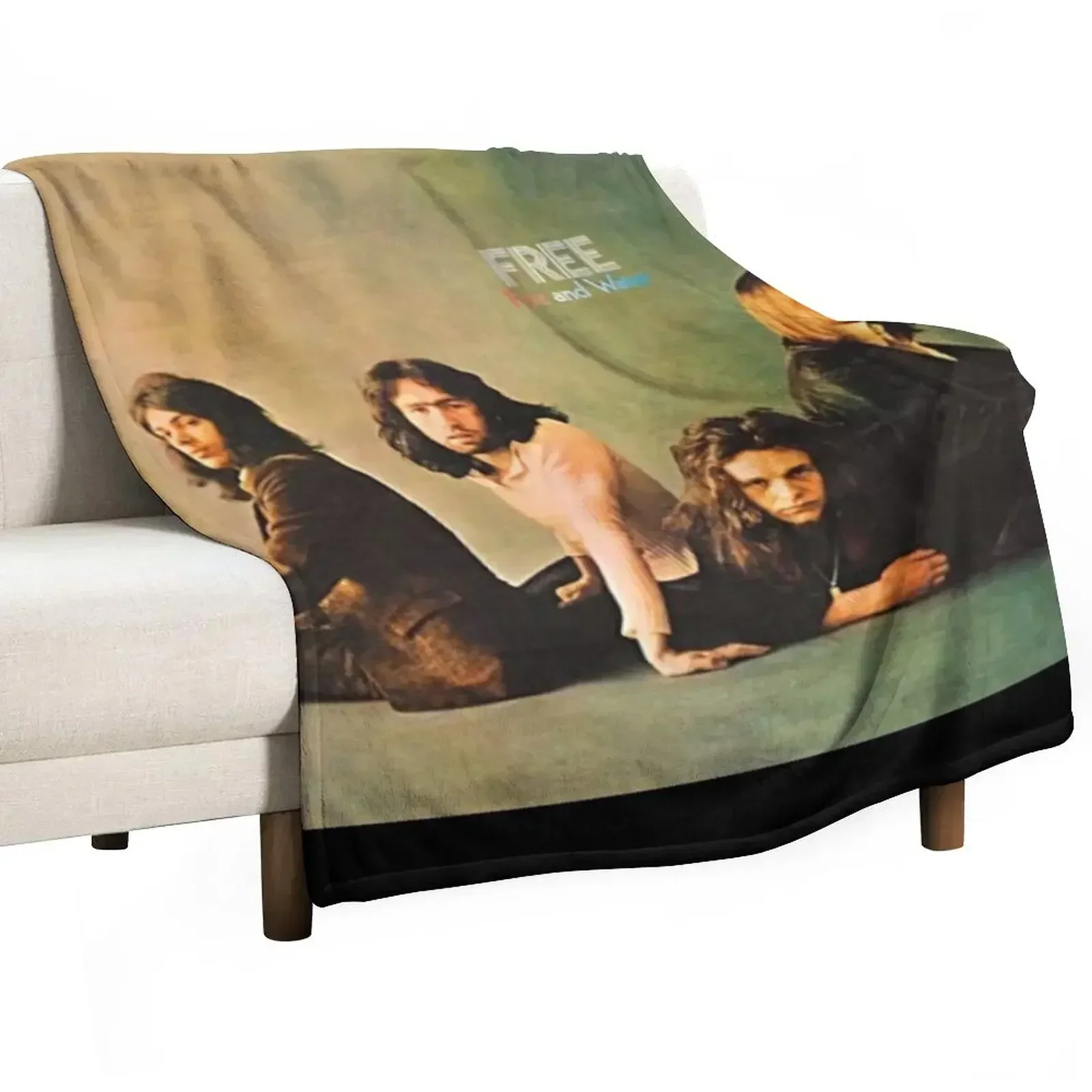 Free Fire And Water Throw Blanket Thin Summer Warm Summer Beddings Soft Plaid Cute Blankets