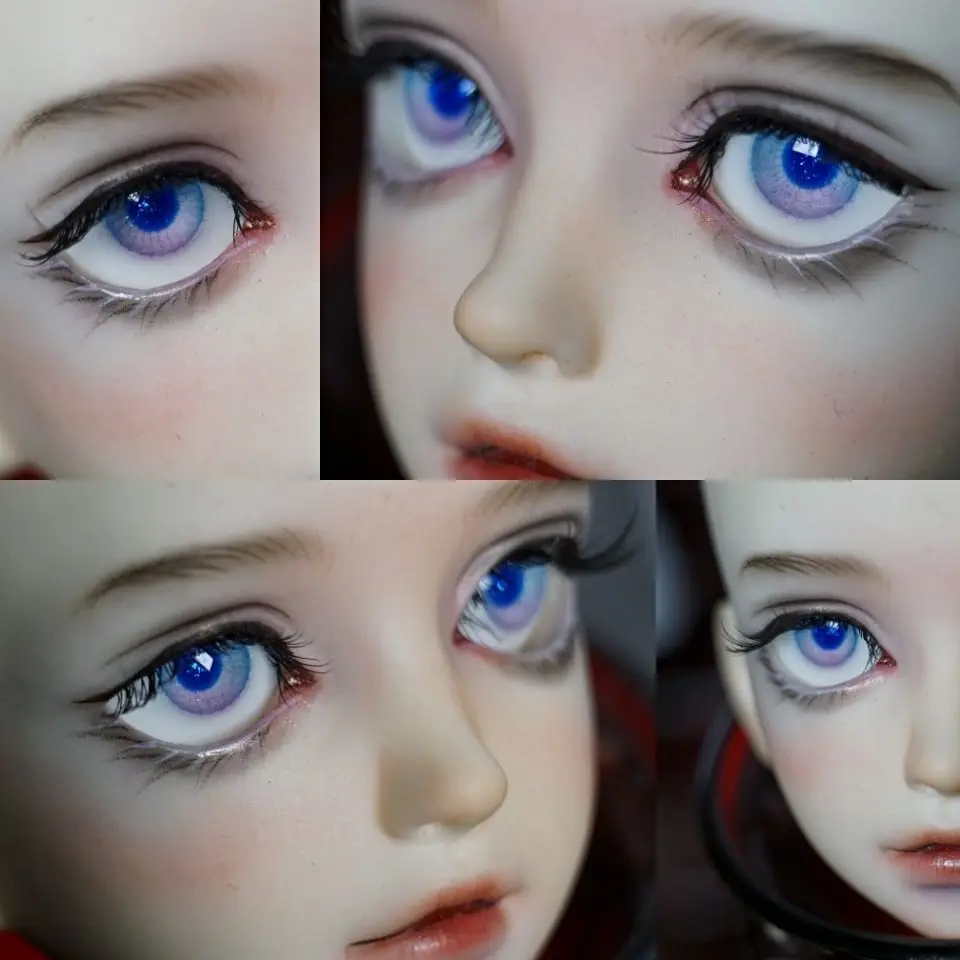 New Resin Eyes Doll Eyeball For 1/6 1/8 1/3 BJD Doll OB11 DIY Handmade Eyeball 10mm/12mm/14mm/16mm Doll Accessories Eyeball Gift