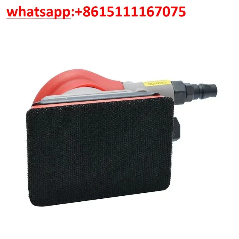 70x100mm Rectangular Base Random Orbit Air Sander, Multi-Purpose Pneumatic Sander for Car Repair, Wood Sanding & Metal Buffing
