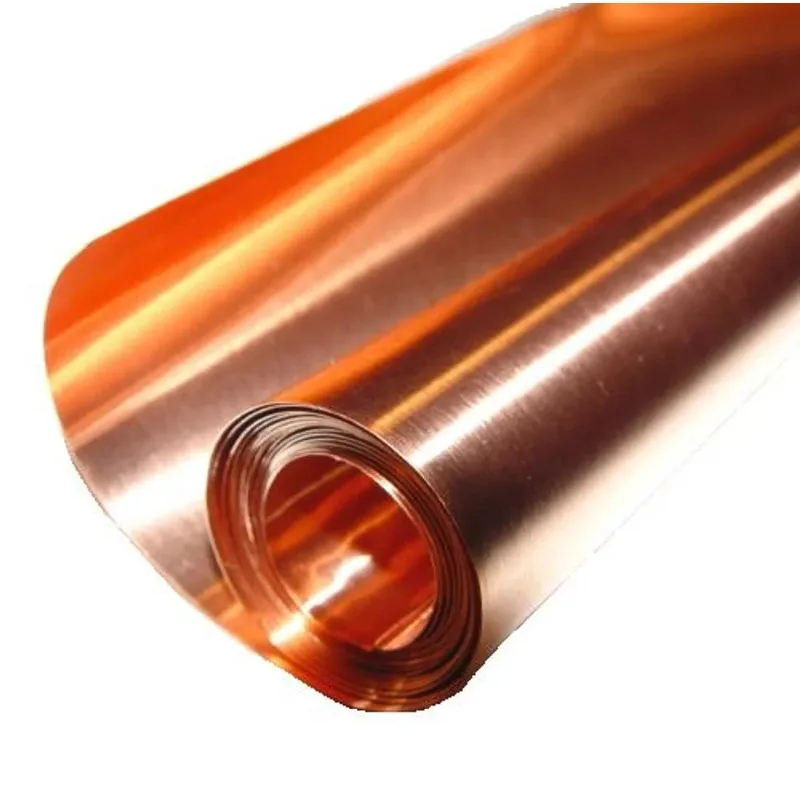 Customized single light electrolytic copper foil, Cu foil for lithium batteries, battery negative current collector, 4.5um-70um