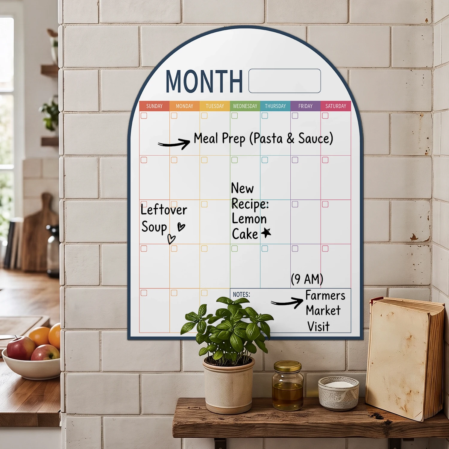 Pięciowarstwowa piankowa nakle – Dry Erase Weekly recenzja i cena