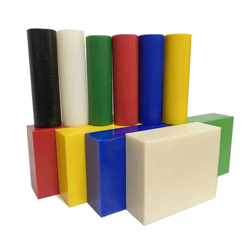 50cm colorful POM nylon rods solid red blue yellow green sticks Polyoxymethylene rod stick
