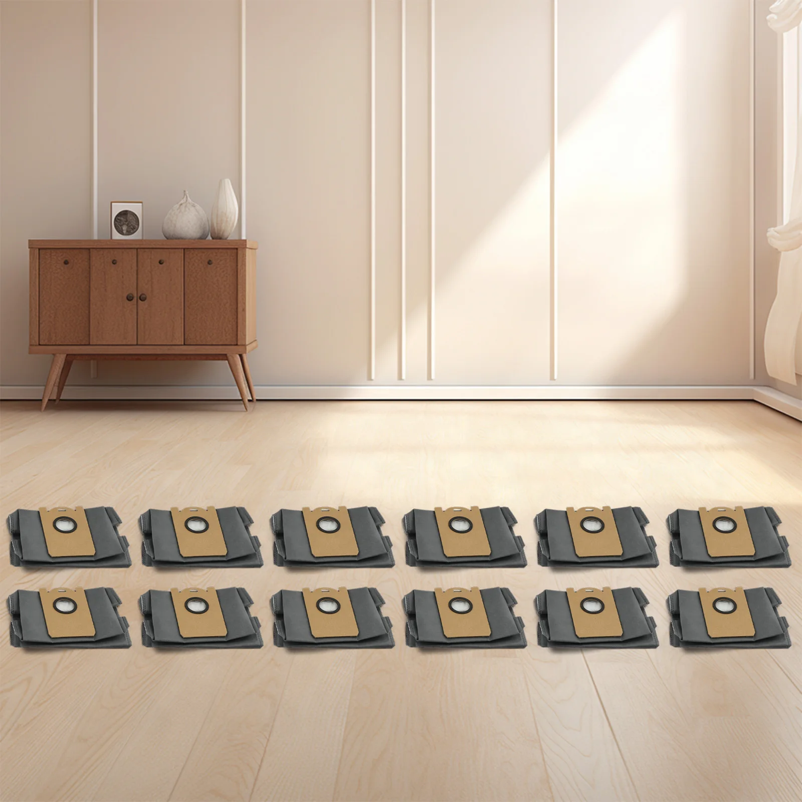 for hybrid Dust Bags Robot Vacuum Bags 99.99 Dirt for capture Four-Stage Filter System Long-Lasting Performance For EUFY LR30