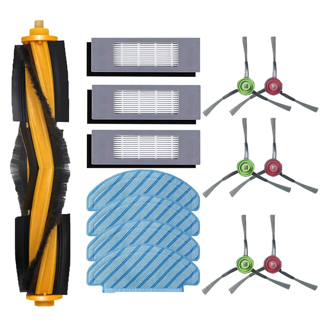 Substituição Acessórios Kit Fit para Yeedi Vac, Robot Vacuum, Vac Max, Estação Vac, Escova Principal, Peças de Reposição