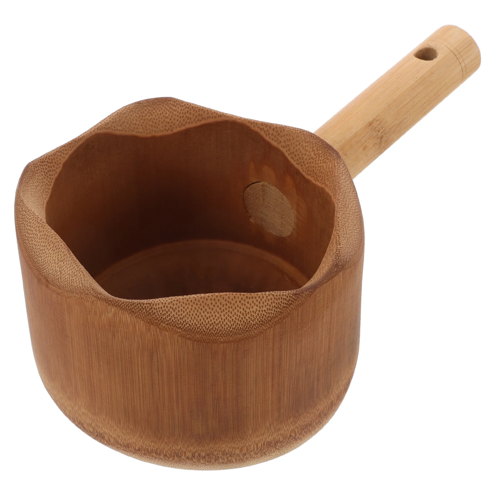 

Bamboo Water Ladle Bath Spoon Shower Scoop Dipper Small Serving Tea Ceremony Ergonomic H Gardening Tool Household Item