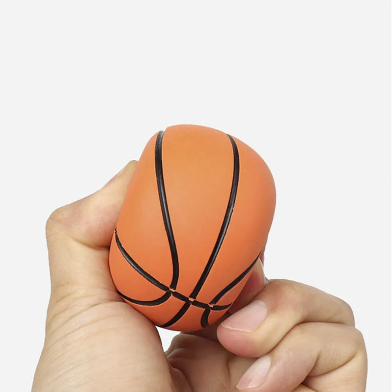 Pallacanestro/tennis in gomma extra alta rimbalzante da 6 cm, mini palla rimbalzante cava antistress, piccolo regalo per bambini