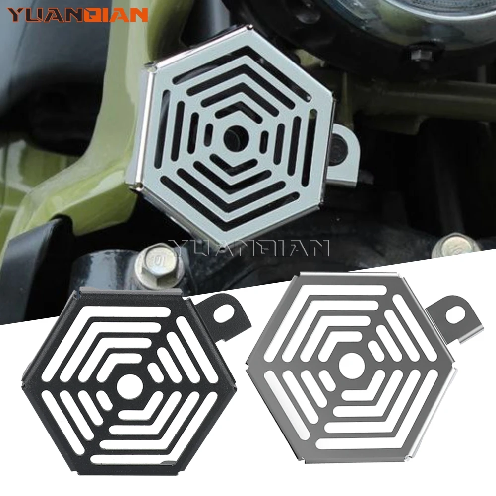 

Horn Protection Cover FOR HONDA CC50 CC110 CT125 CT110 DAX125 ST125 Motorcycle Horn Cover Guard Protector Alumiunm Accessories