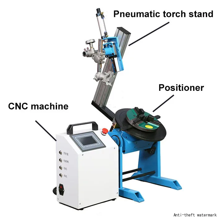 100KG Automatic CNC Multifunctional Welding Positioner Efficient and Versatile Tool for Welding Applications