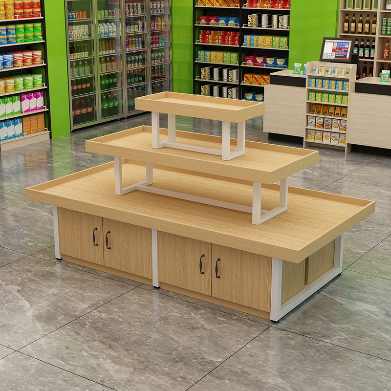 Supermarket Nakajima Display Cabinet Cosmetics Promotion Desk Shoe Shelf Sample Desk Stationery Goods Cabinet Maternal