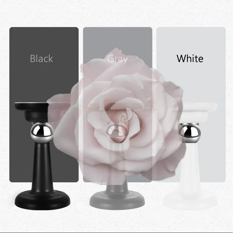 Popular Stainless Steel Magnetic Doorstop Non-Punch Wind-Proof Door Stopper Wall Mounted Floor Mounted Door Holder Door Hardware