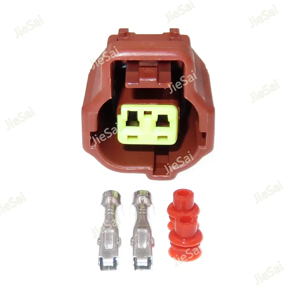 

2 Pin Car Wiring Harness Waterproof Socket Water Temperature Sensor Wire Plug 1.8 Series Automobile Cable Connector