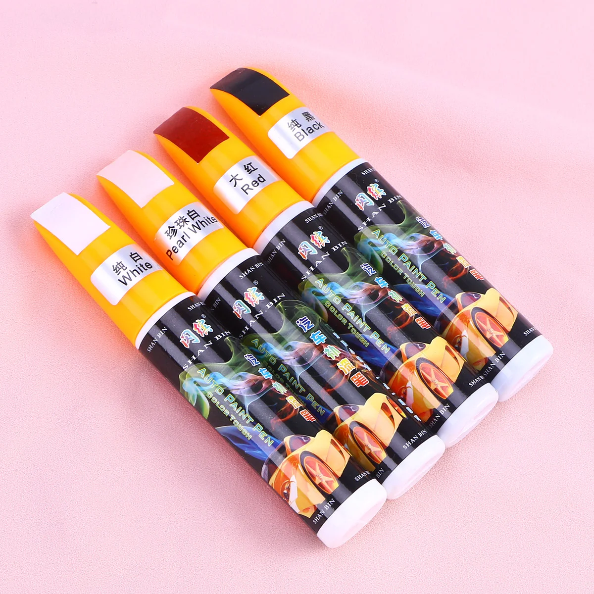 Car Paint Scratching Repair Touch Up Pen Concealing Tool (Pearl White)