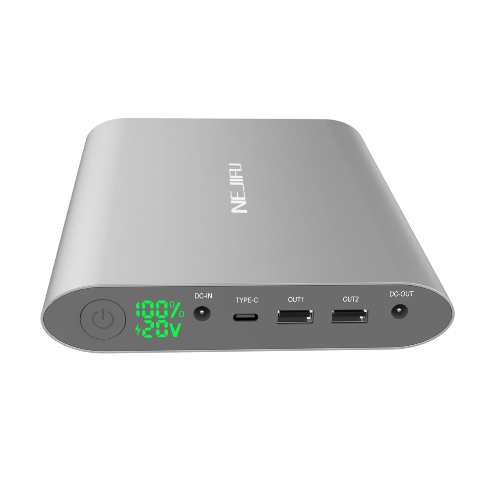 2025 trending products new 50000 mAh aluminum powerbanks for notebook laptop computer Power Bank DC  16v 19v 20v 4.7A