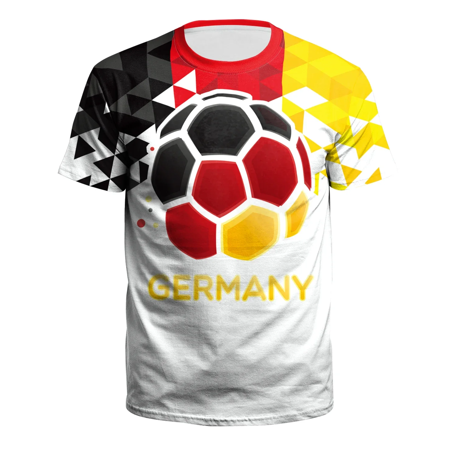 Nadanbao Summer Men/women Football Jerseys Sport Tee Tops 3D Printing Fashion Party Soccer Jersey Fitness Football Shirt
