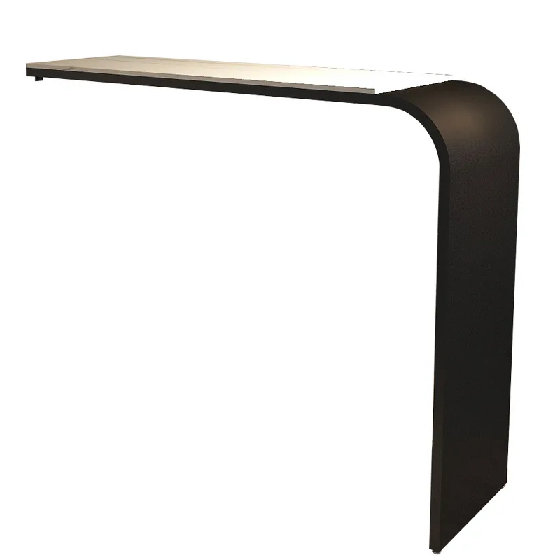 Balcony bar table light luxury, creative living room partition wine table against the wall L-shaped home