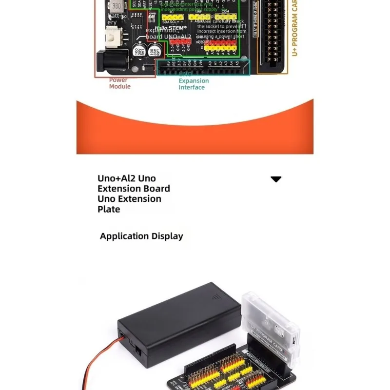 A53M-Microcontroller Expansion Development Board, Program Card Expansion Board
