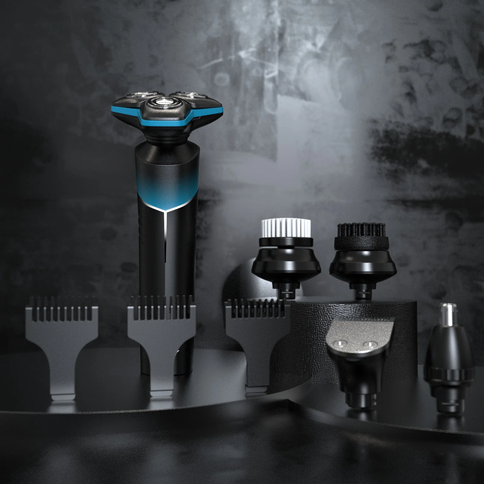 ماكينة حلاقة كهربائية 5 في 1 من SEJOY، ماكينة تشذيب الشعر القابلة لإعادة الشحن، ماكينة حلاقة الأنف، ماكينة قص شعر اللحية اللاسلكية الاحترافية