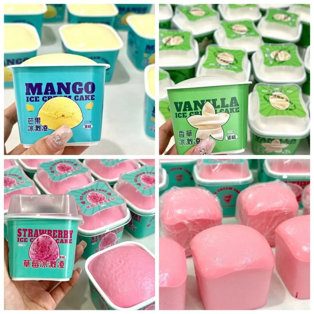 

Медленный отскок, медленный рост, липкий хлеб, имитация еды, креативная игрушка для сжимания хлеба, мягкое милое мороженое, игрушка с медленным отскоком, детский подарок